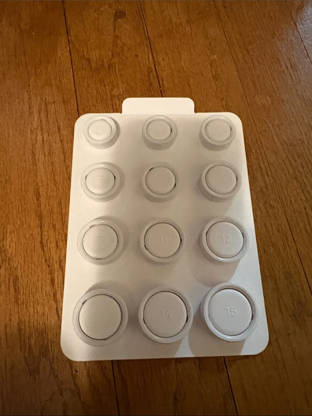 Oura Sizing Kit — Silver, Gold, Black Rings